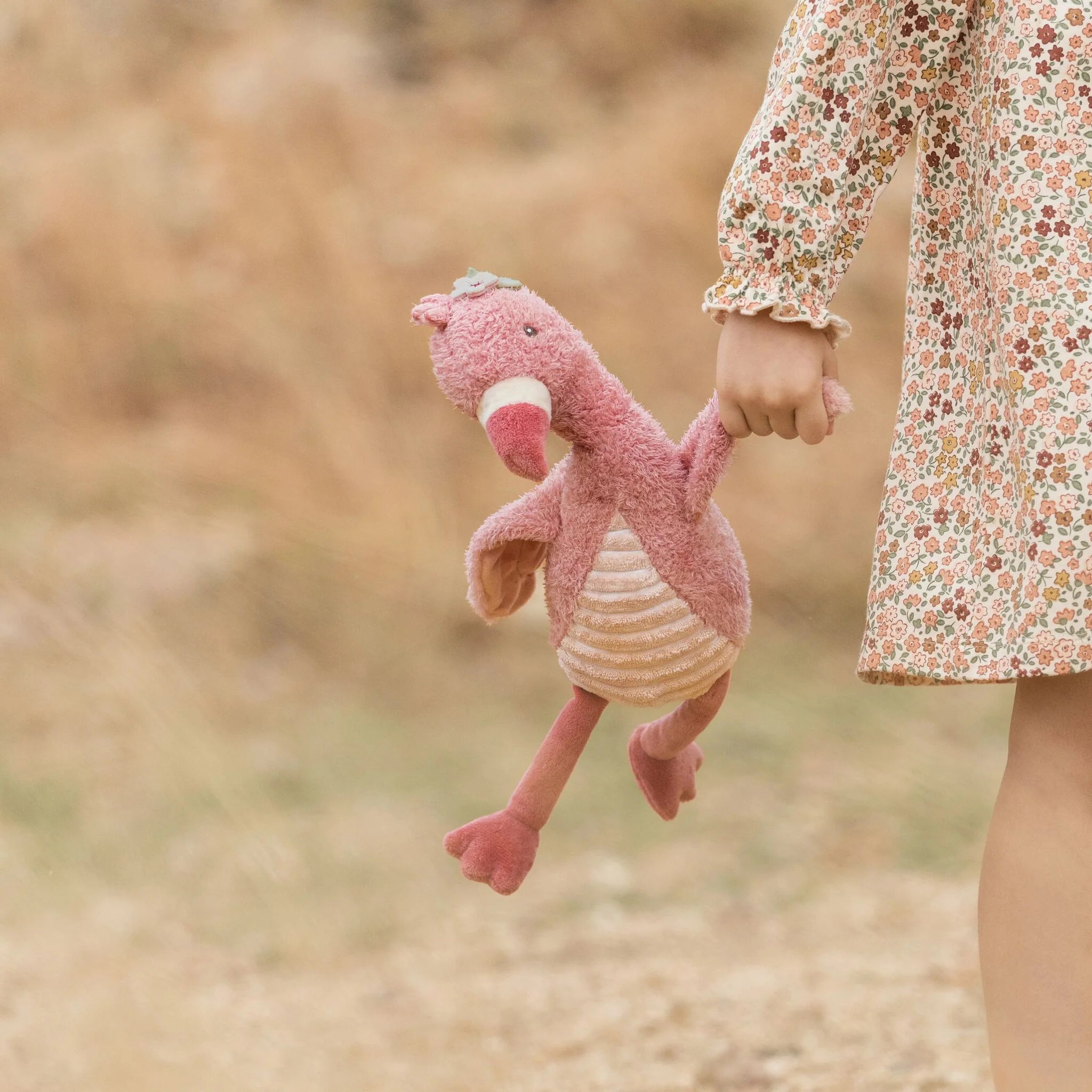 COMING SOON Safari Friends Cuddle Flamingo - 35cm