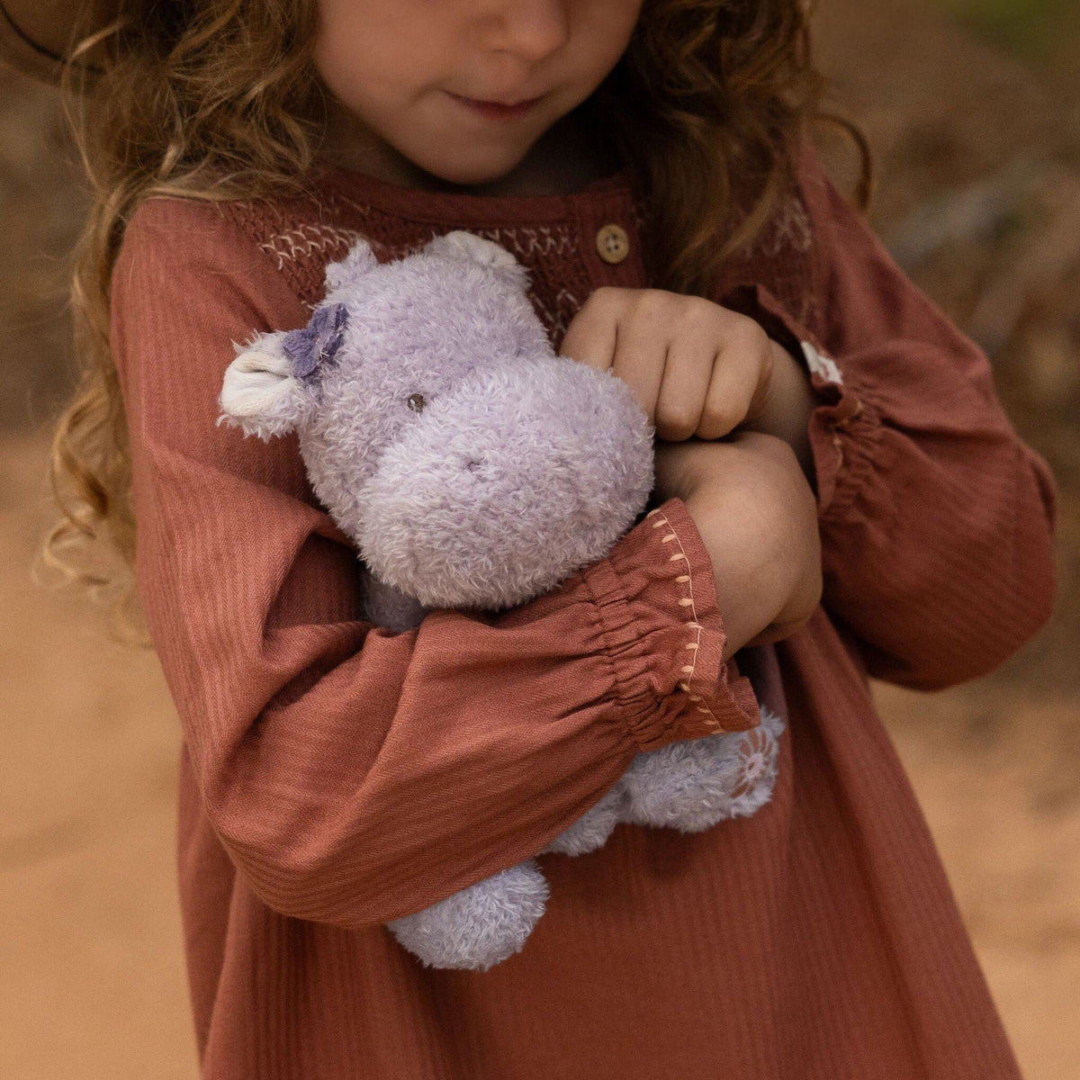 COMING SOON Safari Friends Cuddle Hippo 17cm