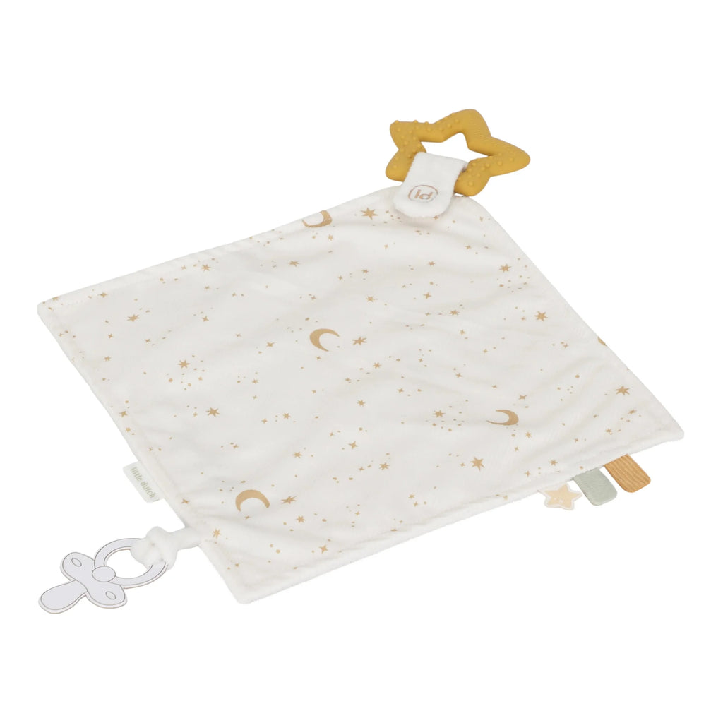 Newborn Naturals Cuddle Cloth with Teething Ring