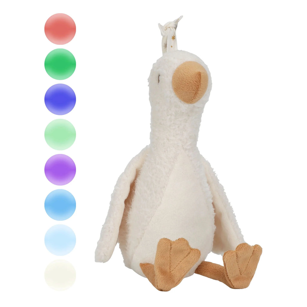 Newborn Naturals Cuddle Goose Light & Sound
