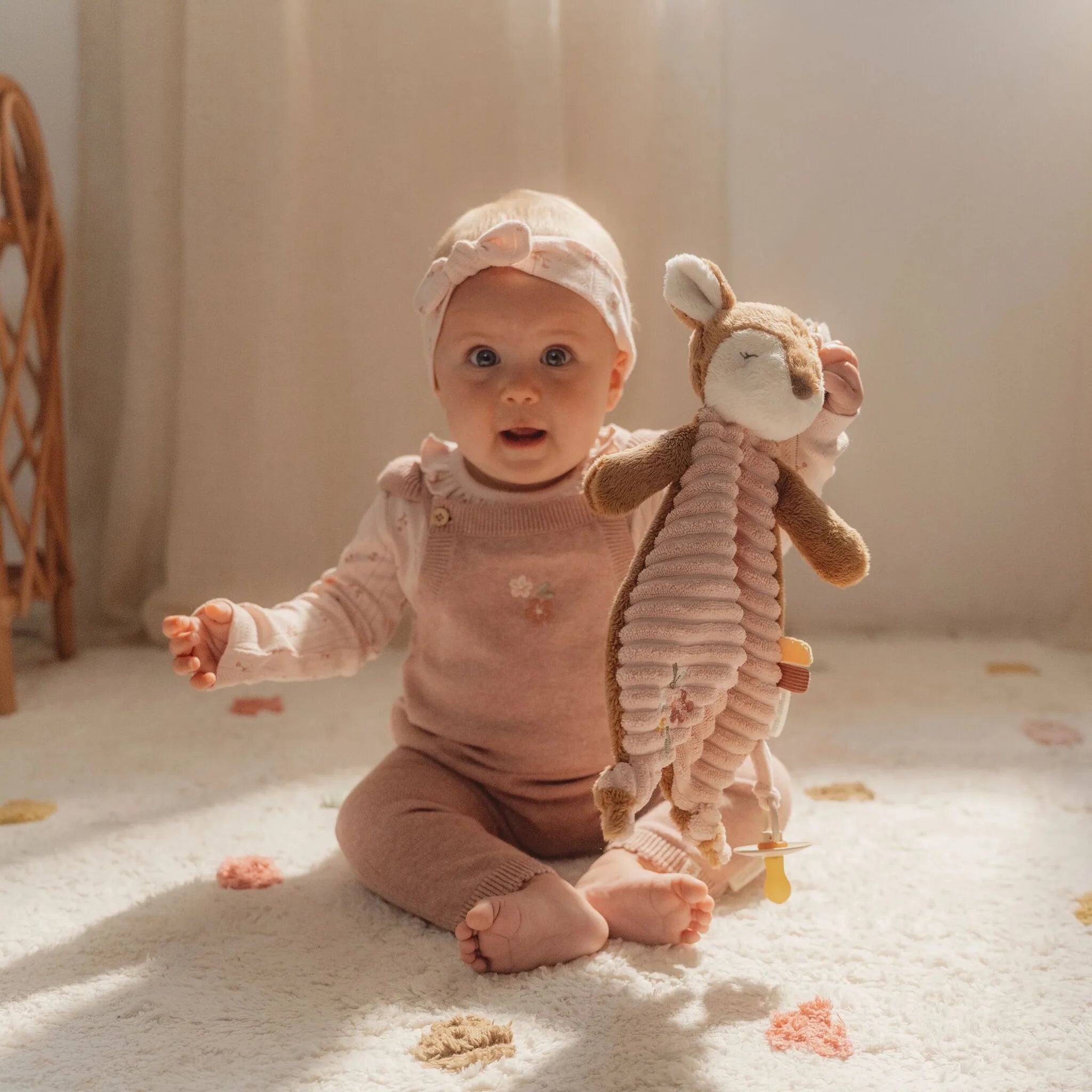 Fairy Garden Cuddle Cloth - Deer