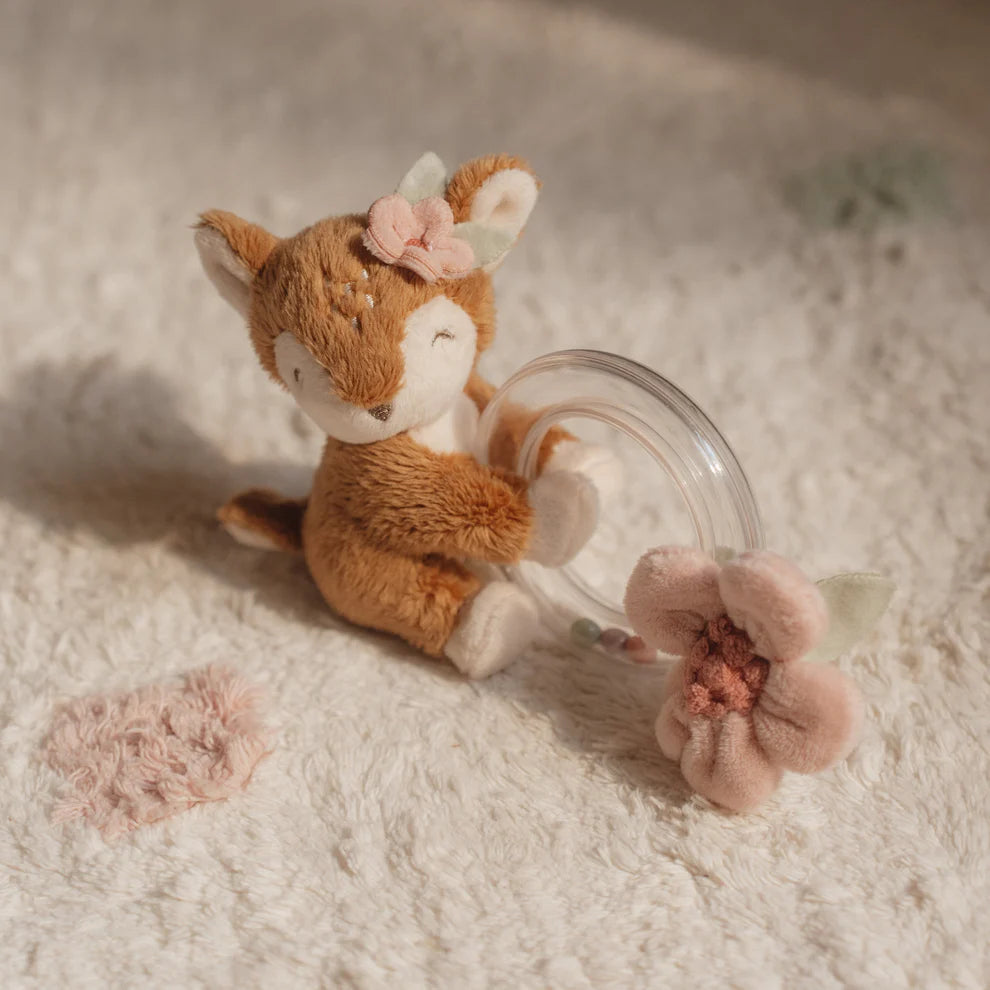 Fairy Garden Soft Ring Rattle