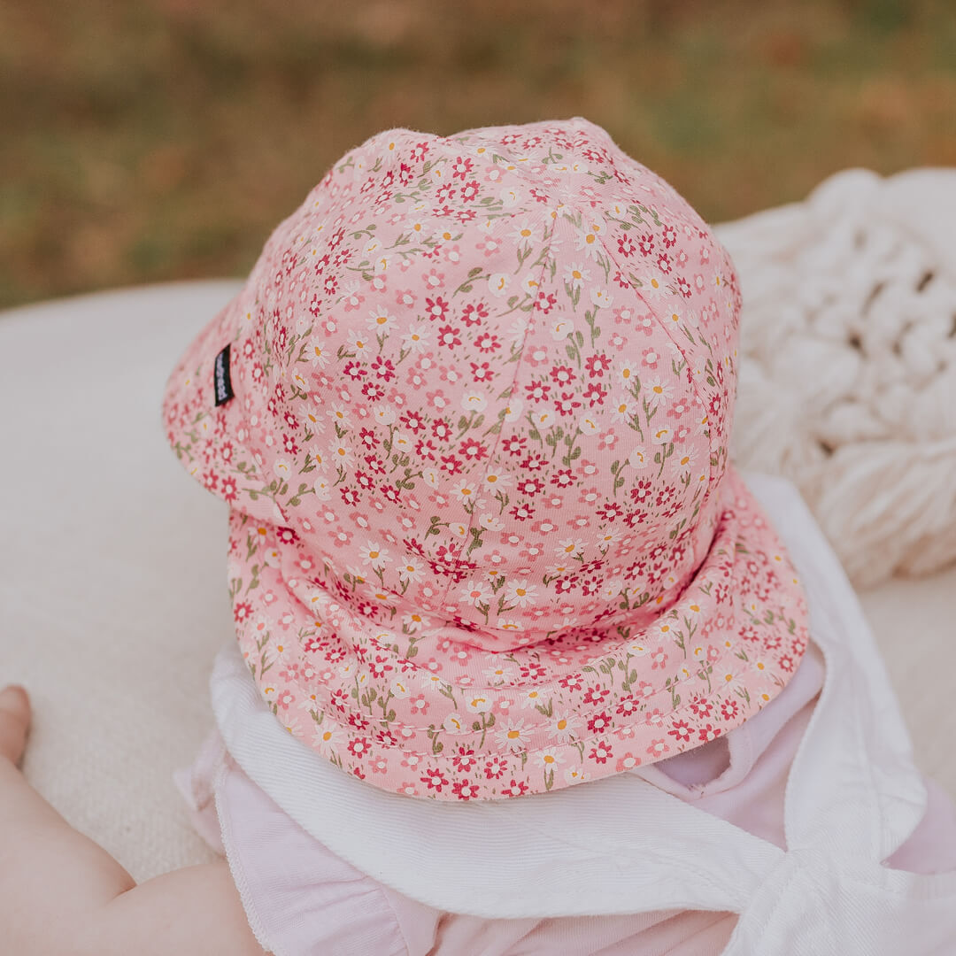 Legionnaire Flap Sun Hat - Floral Bridgette