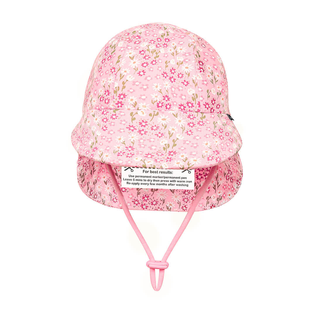 Legionnaire Flap Sun Hat - Floral Bridgette