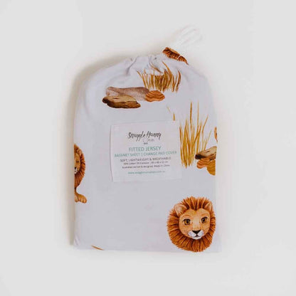 Lion Bassinet Sheet / Change Pad Cover