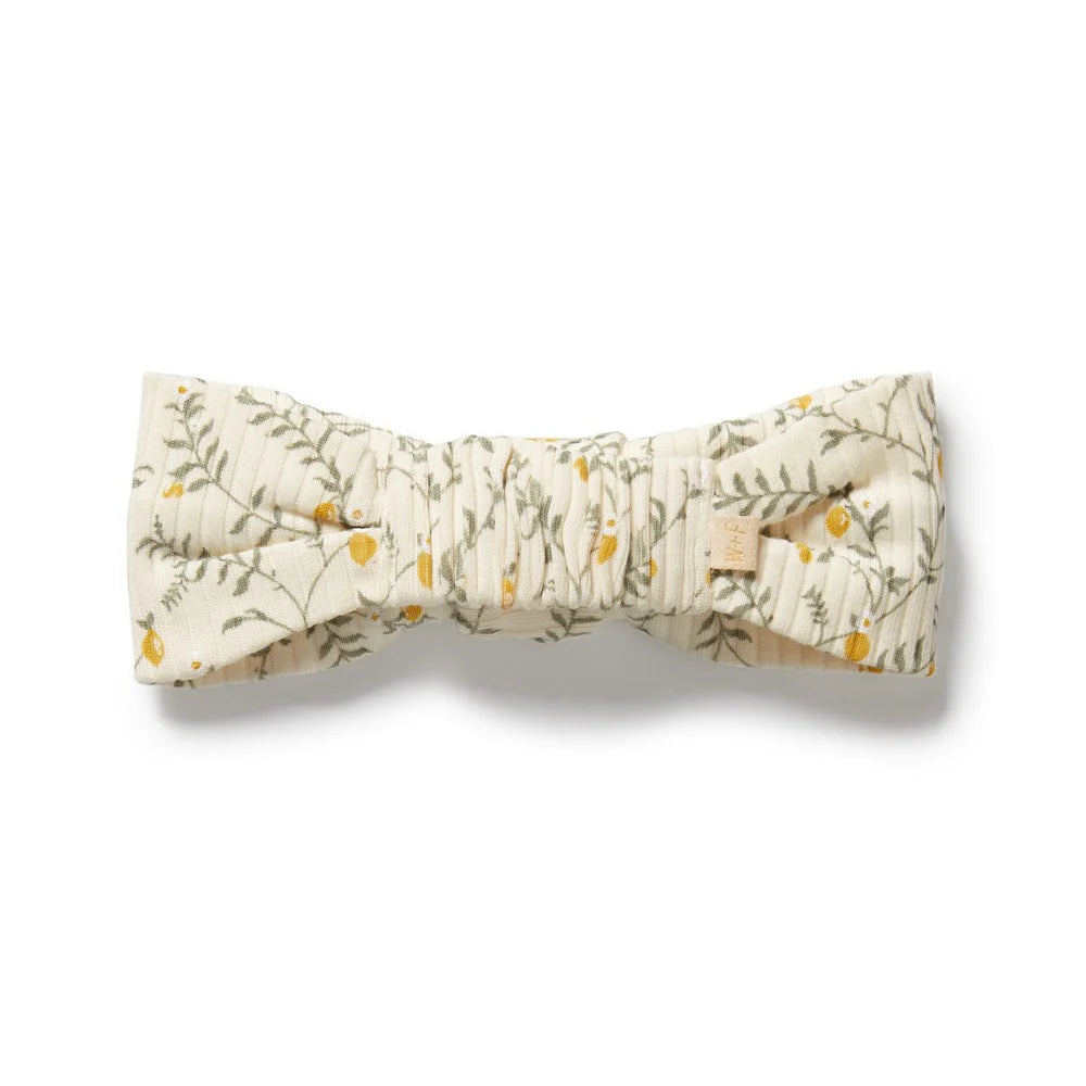 Lemon Leaf Organic Headband