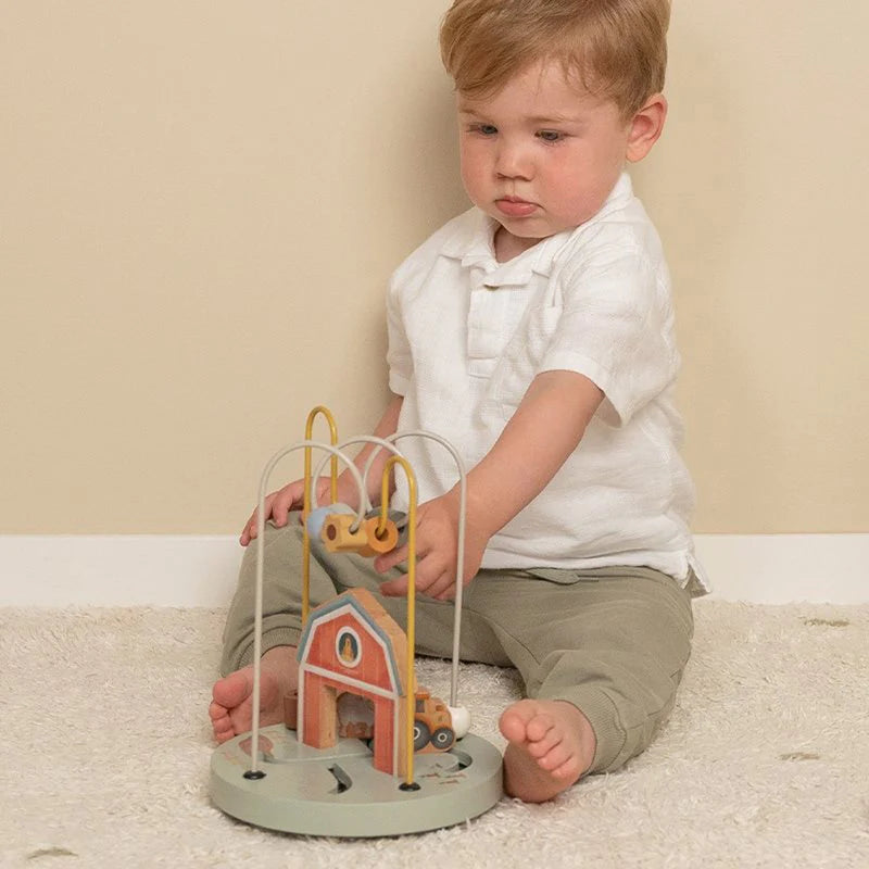 Little Farm Wooden Activity Spiral