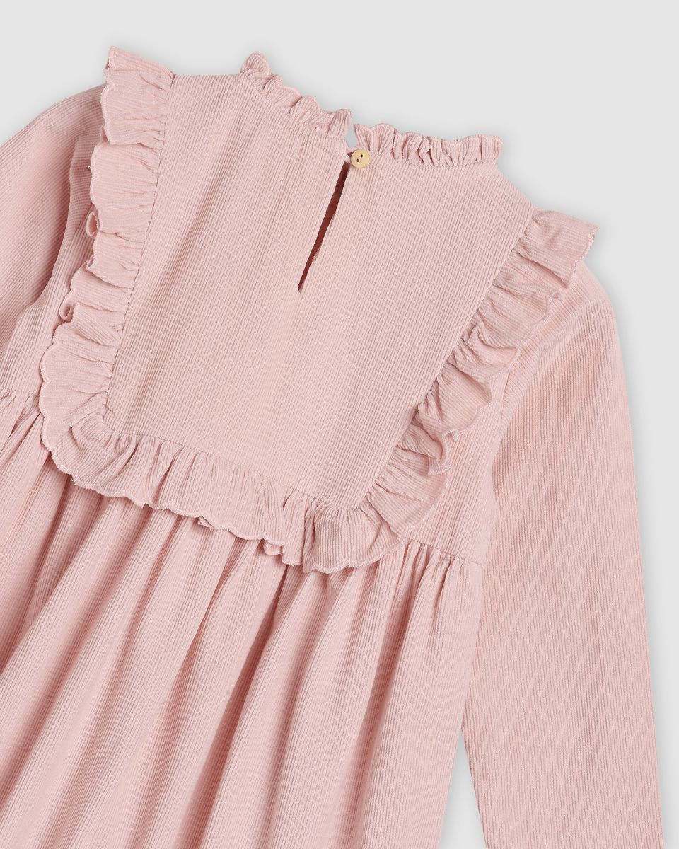 Lucie Dress - Blush Pink Corduroy