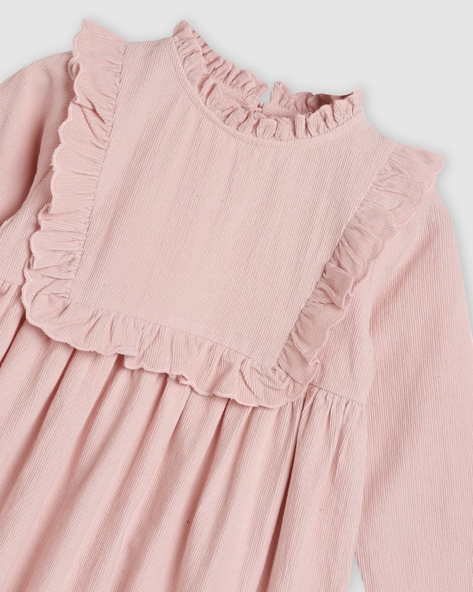 Lucie Dress - Blush Pink Corduroy