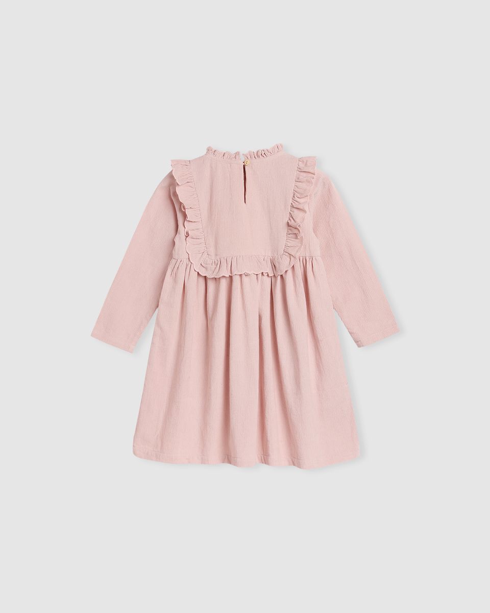 Lucie Dress - Blush Pink Corduroy