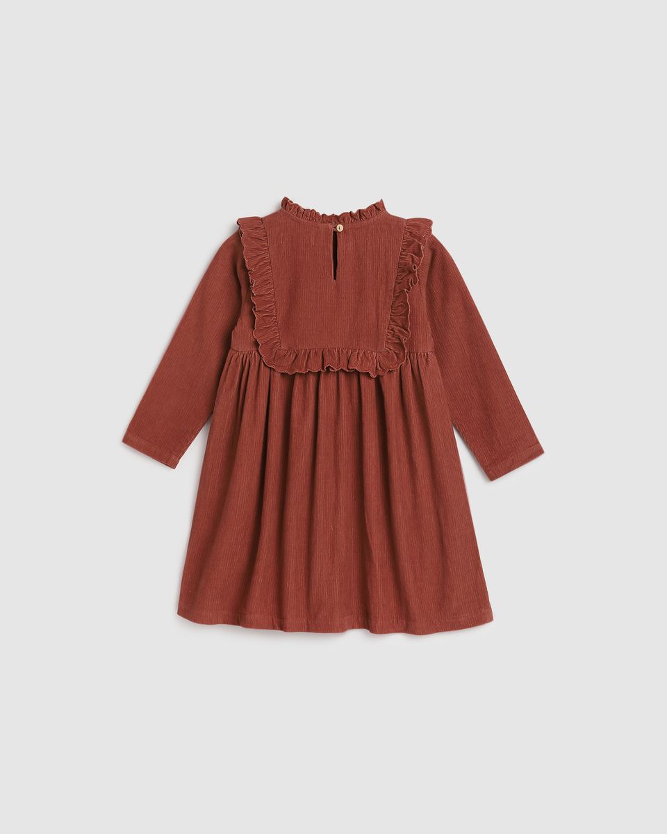 Lucie Dress - Chilli Oil Corduroy