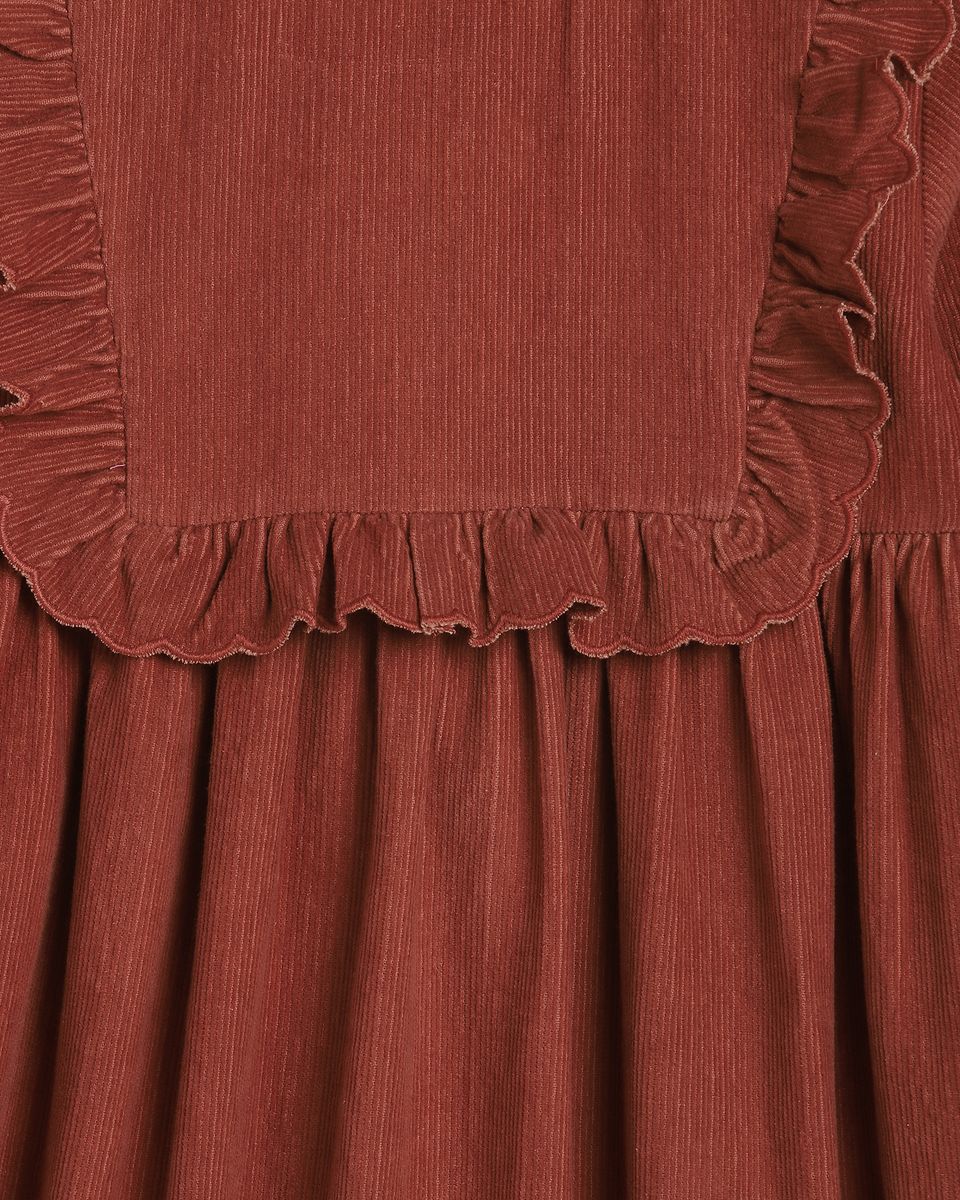 Lucie Dress - Chilli Oil Corduroy