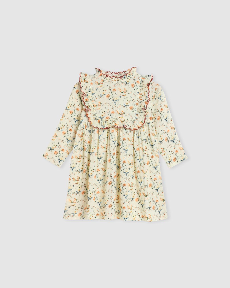 Lucie Dress - Natural Bird