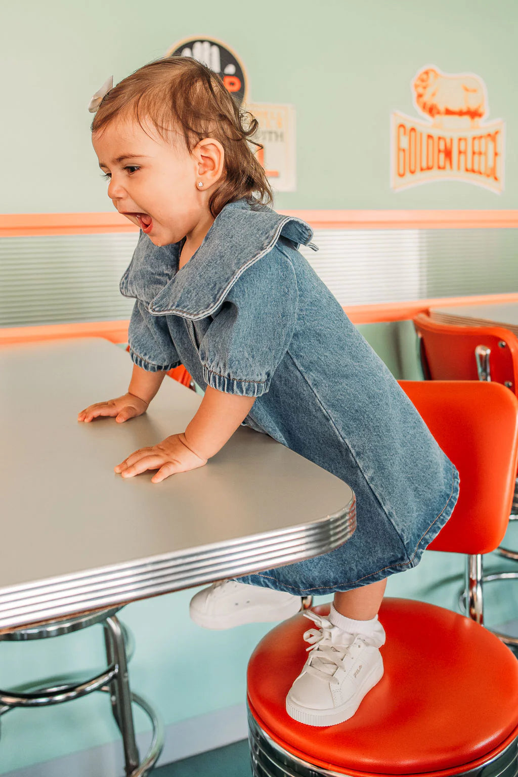 Luna Denim Dress