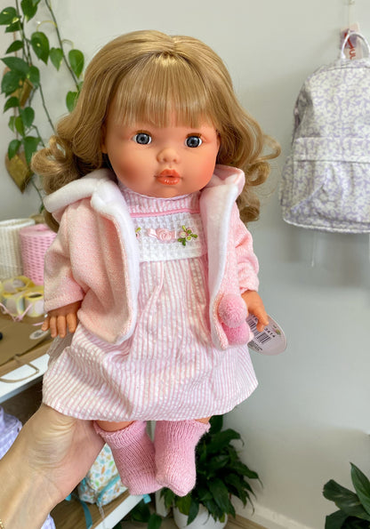 Llorens Doll Outfit Pink Dress