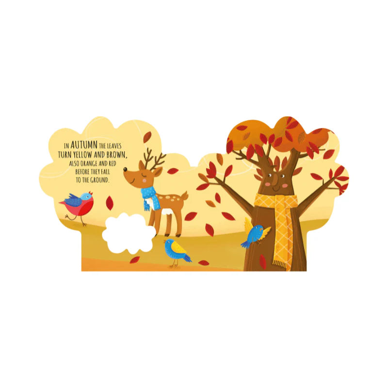 The Seasons Shaped Board Book