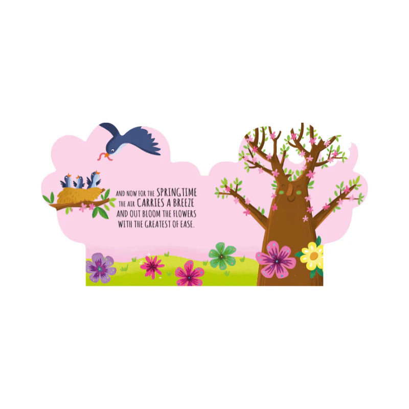 The Seasons Shaped Board Book