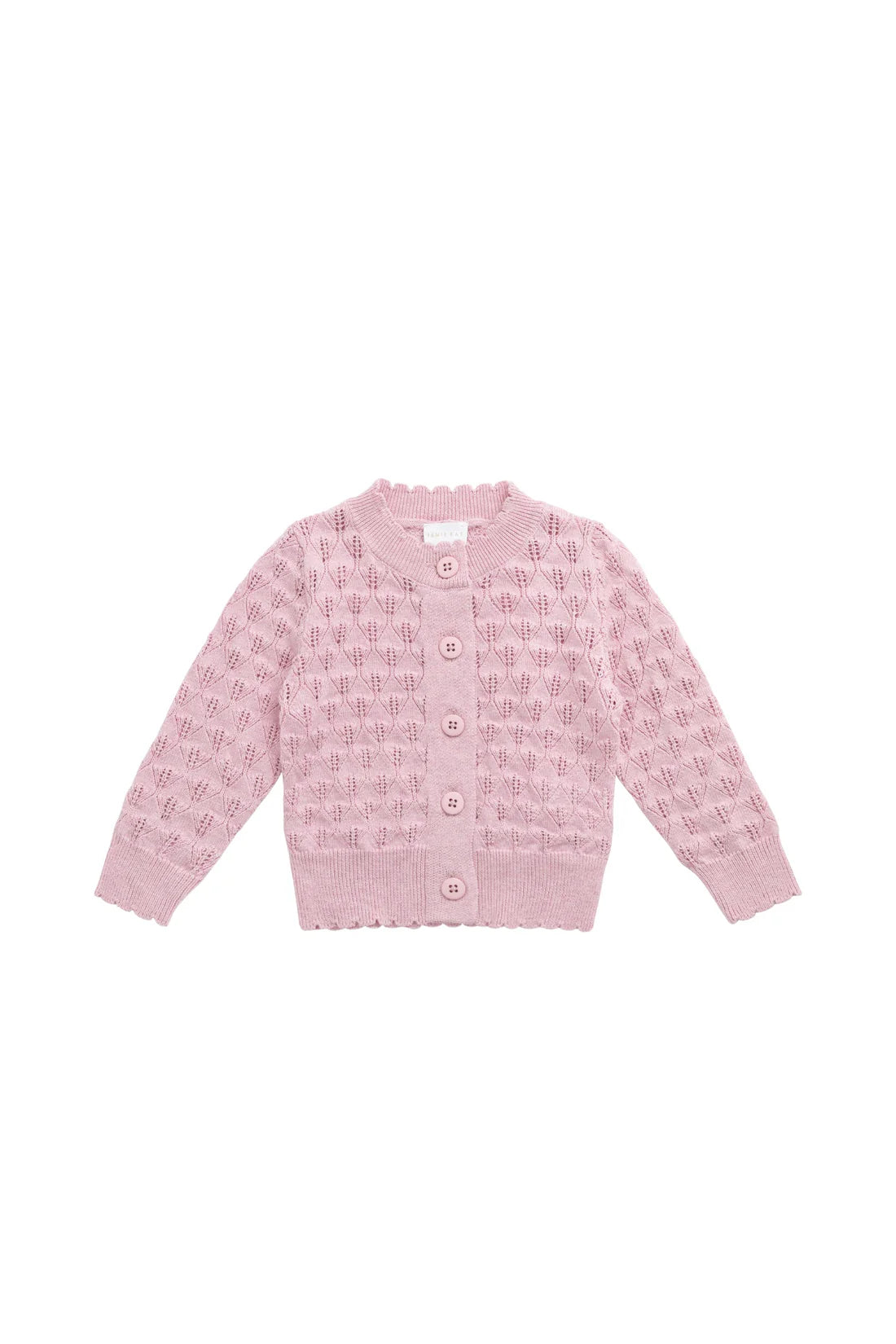 Magnolia Cardigan - Sweet Pink Marle