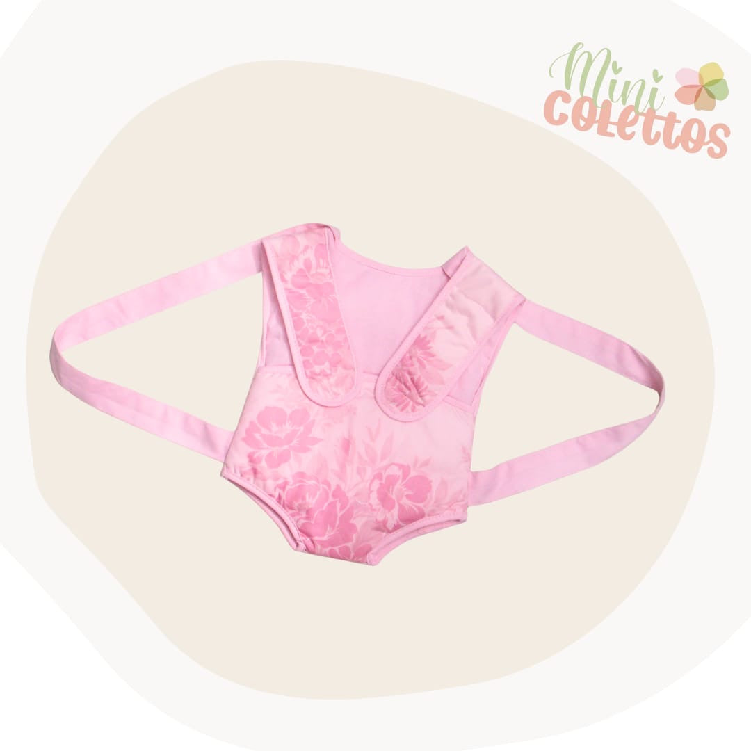 Mini Colettos Doll Carrier – Pretty Pink