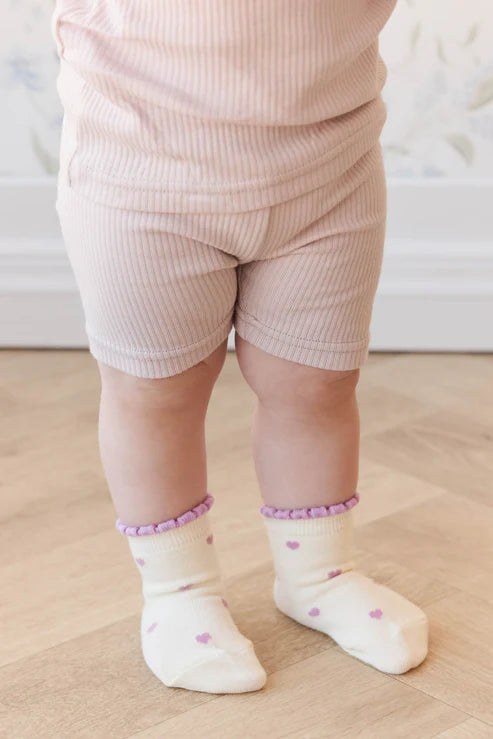 Mirabel Sock - Mon Amour Vintage Violet