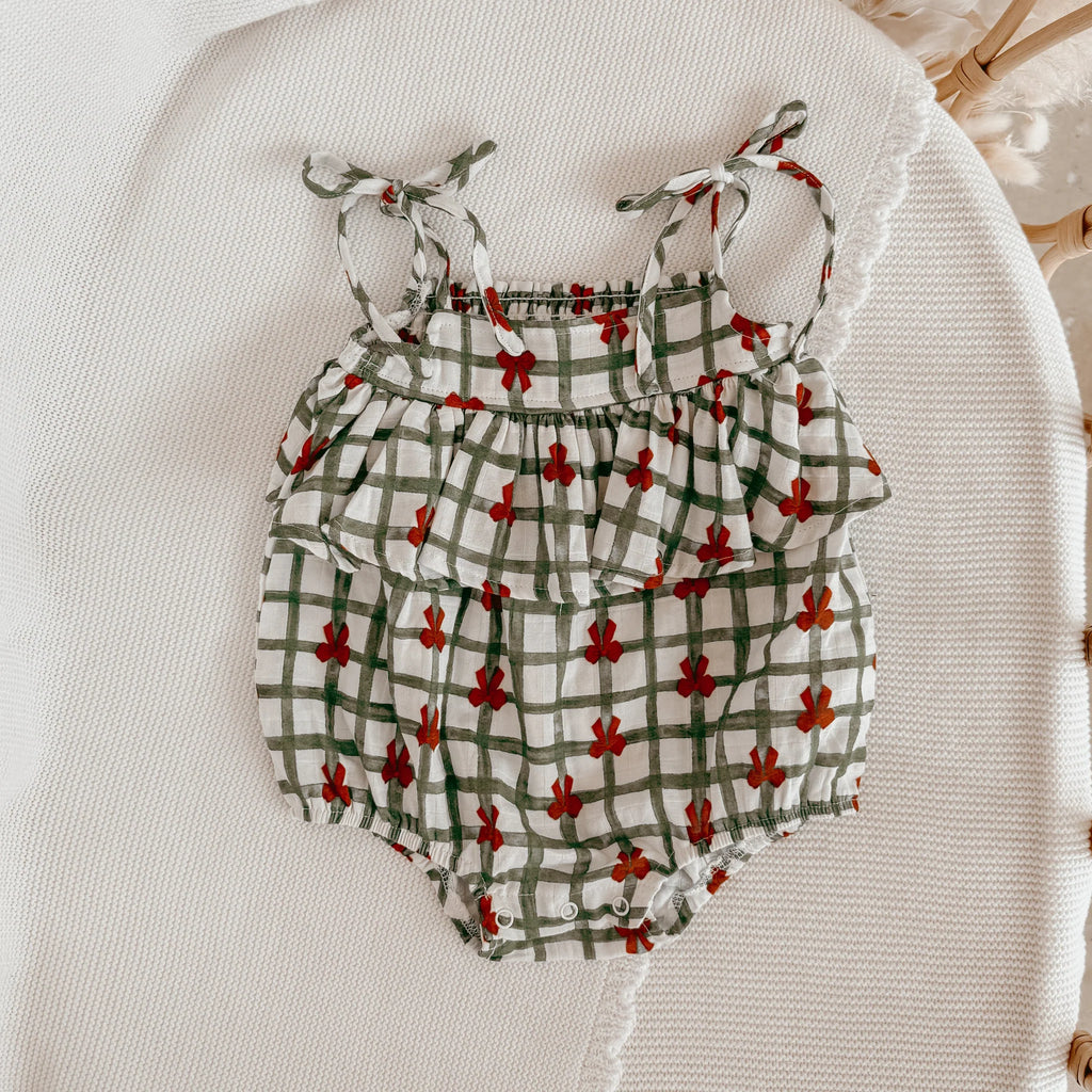 Mistle Bow Romper