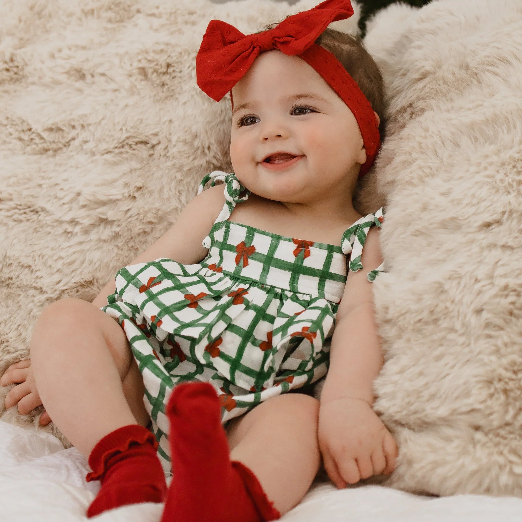 Mistle Bow Romper