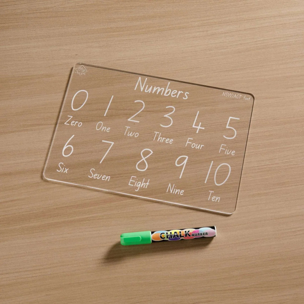 Numbers Learning Board (1 to 10)