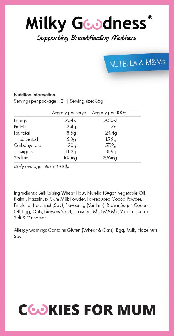 Sample LACTATION COOKIES - Assorted