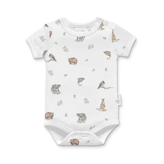 Native Animals AOP Onesie