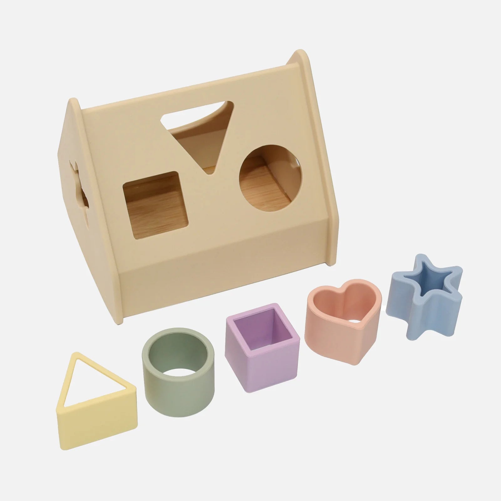 Silicone Shape Sorting Set