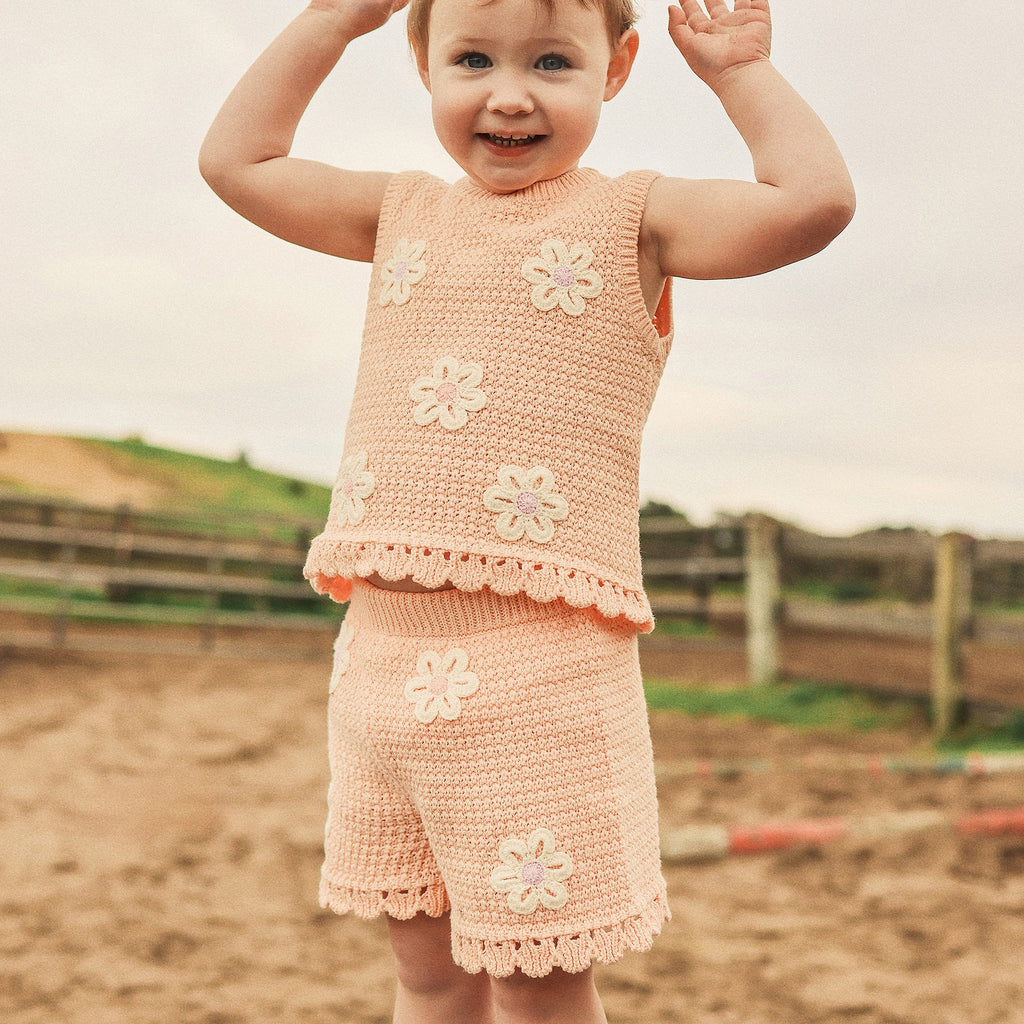 COMING SOON Crochet Short - Blooms