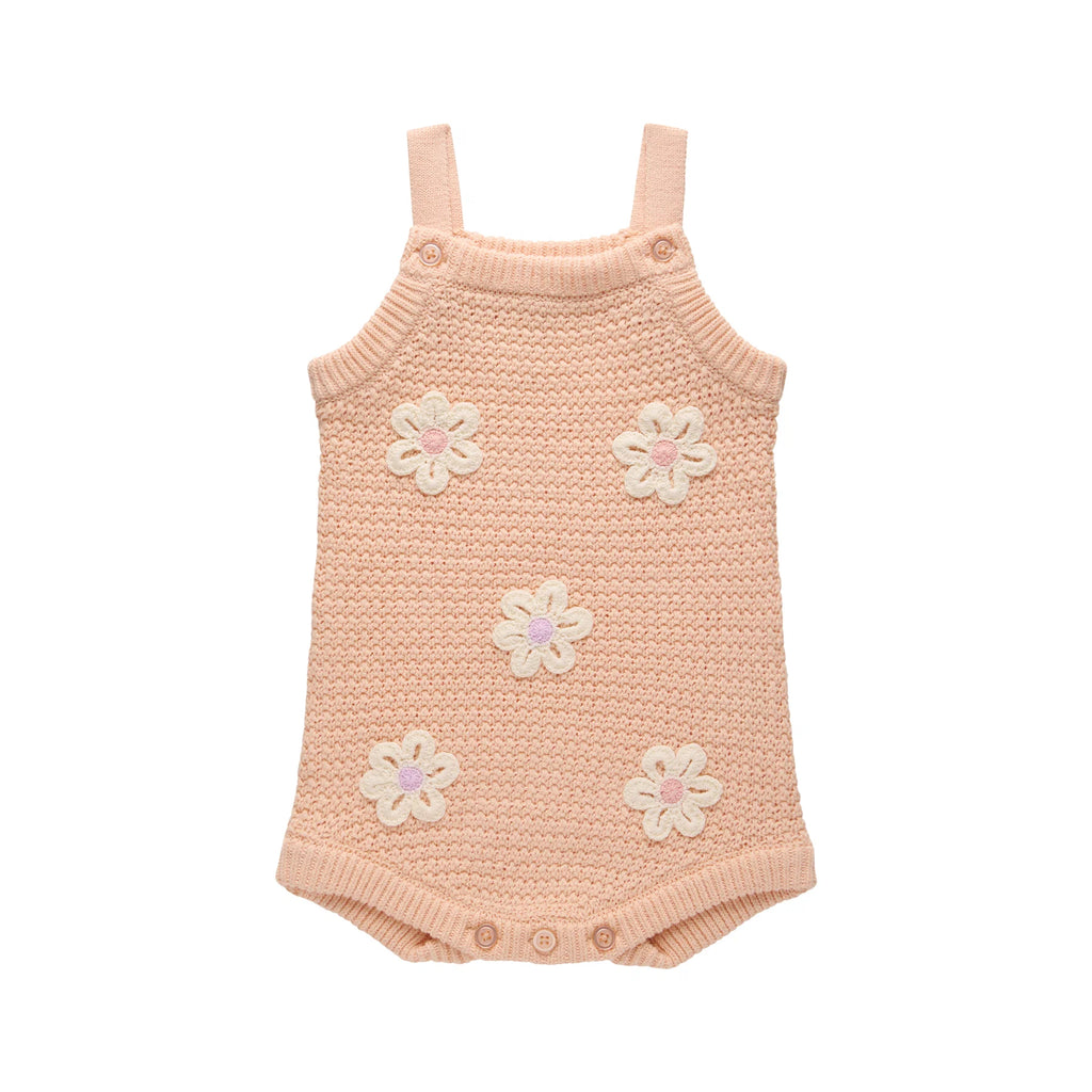 COMING SOON Crochet Romper - Blooms