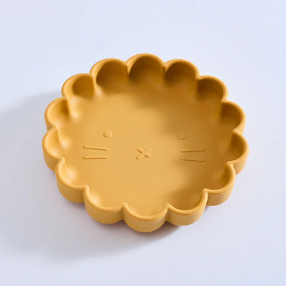 Silicone Lion Suction Plate