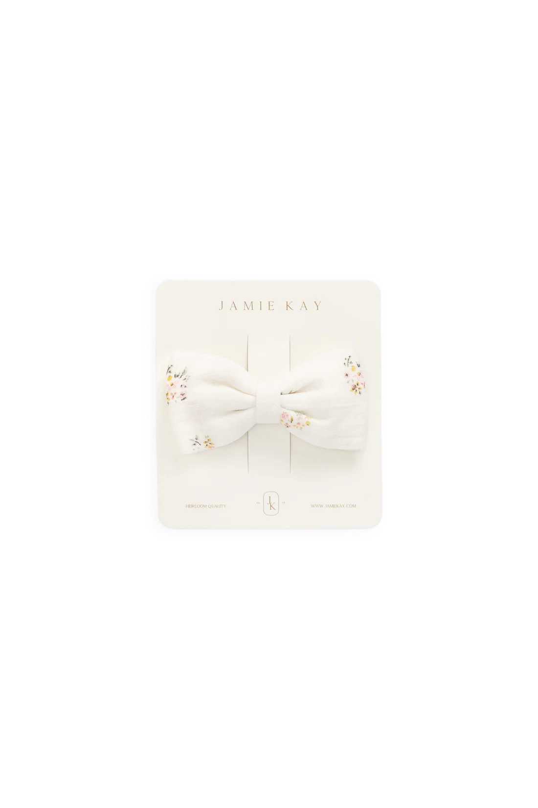 Organic Cotton Desiree Bow - Ayla Whisper