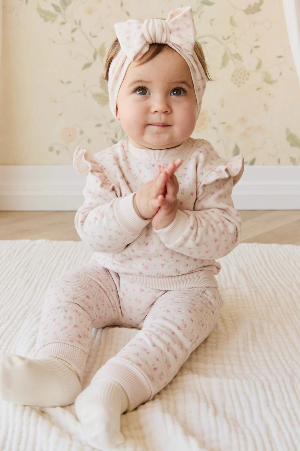 Organic Cotton Lilith Sweatshirt - Victoria Blush