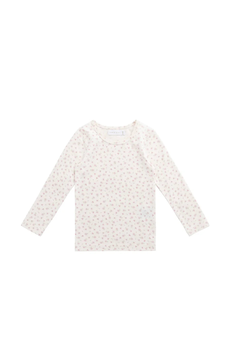 Organic Cotton Long Sleeve Top - Victoria Blush