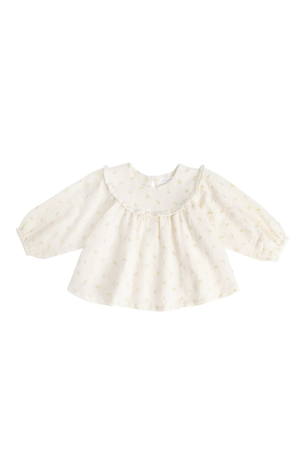 Organic Cotton Muslin Amira Blouse - Vintage Ditsy