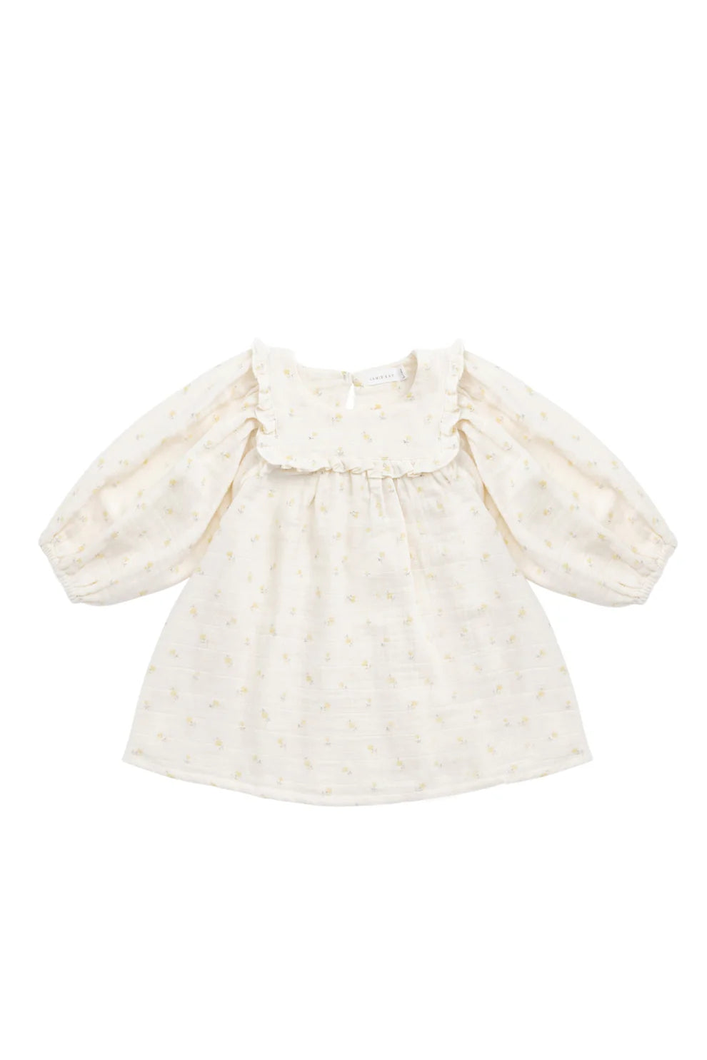 Organic Cotton Muslin Amira Dress - Vintage Ditsy