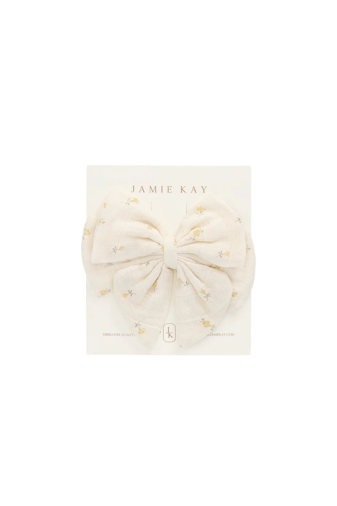 Organic Cotton Muslin Annalise Bow - Assorted