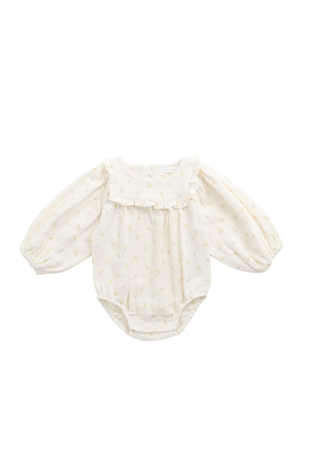 Organic Cotton Muslin Frances Playsuit - Vintage Ditsy