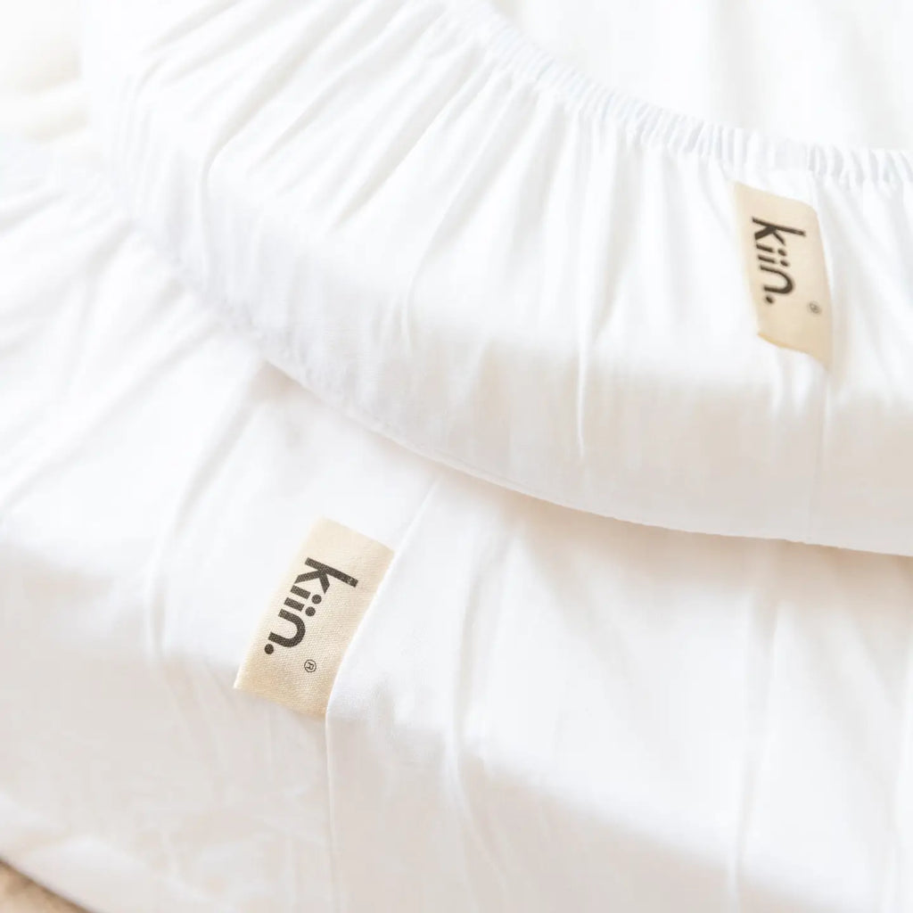 Organic Fitted Mattress Protector - Assorted