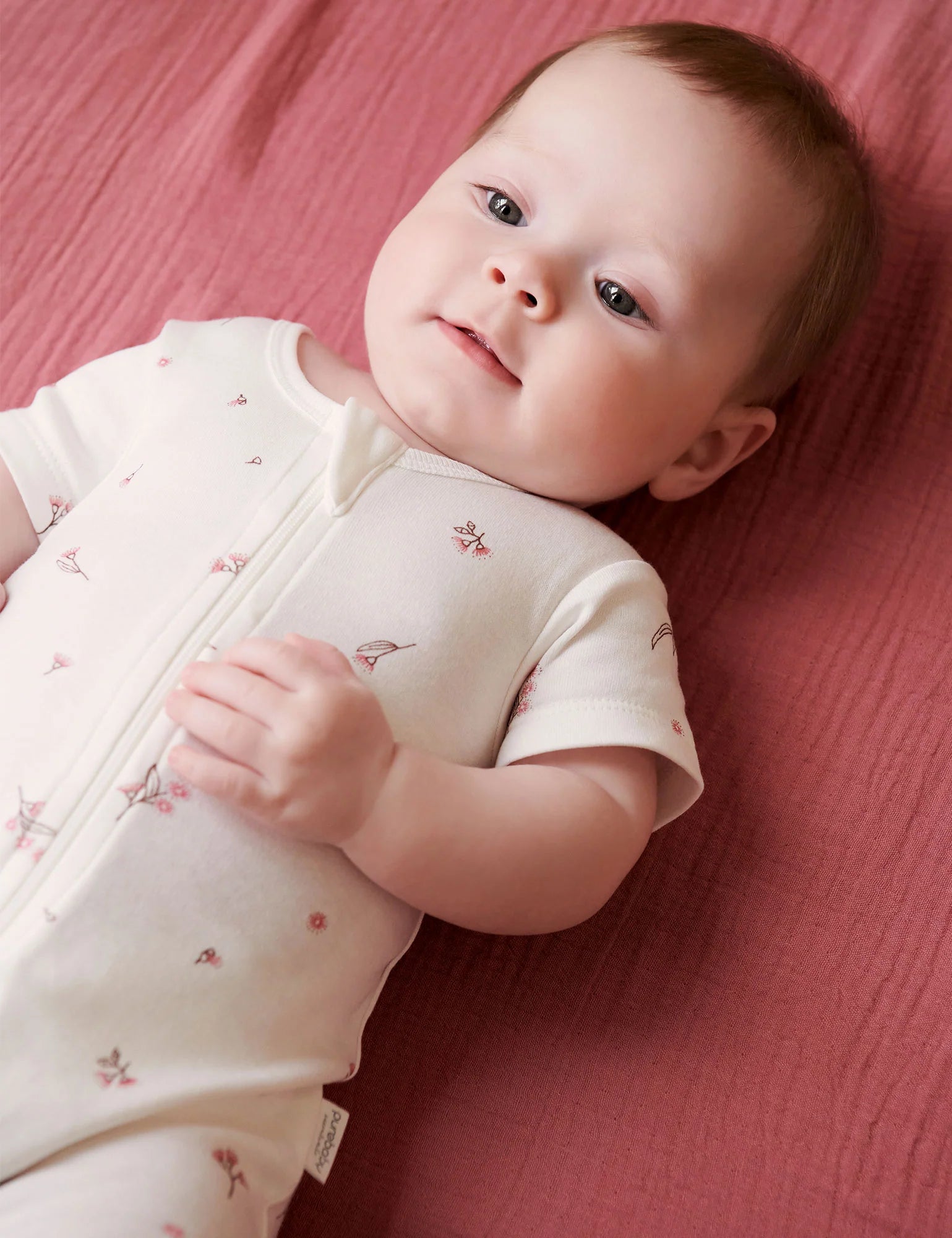 Blossom 2 Pack Short Zip Growsuit