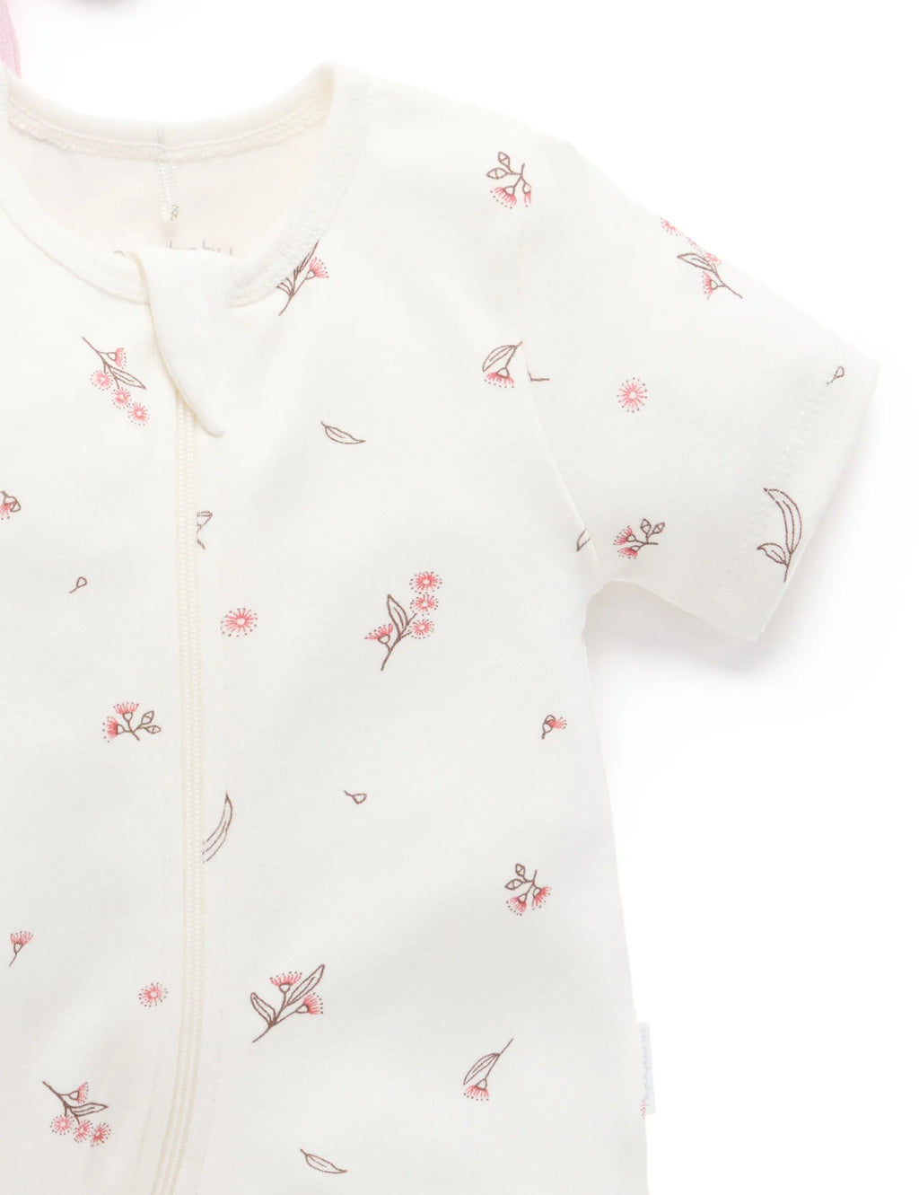 Blossom 2 Pack Short Zip Growsuit