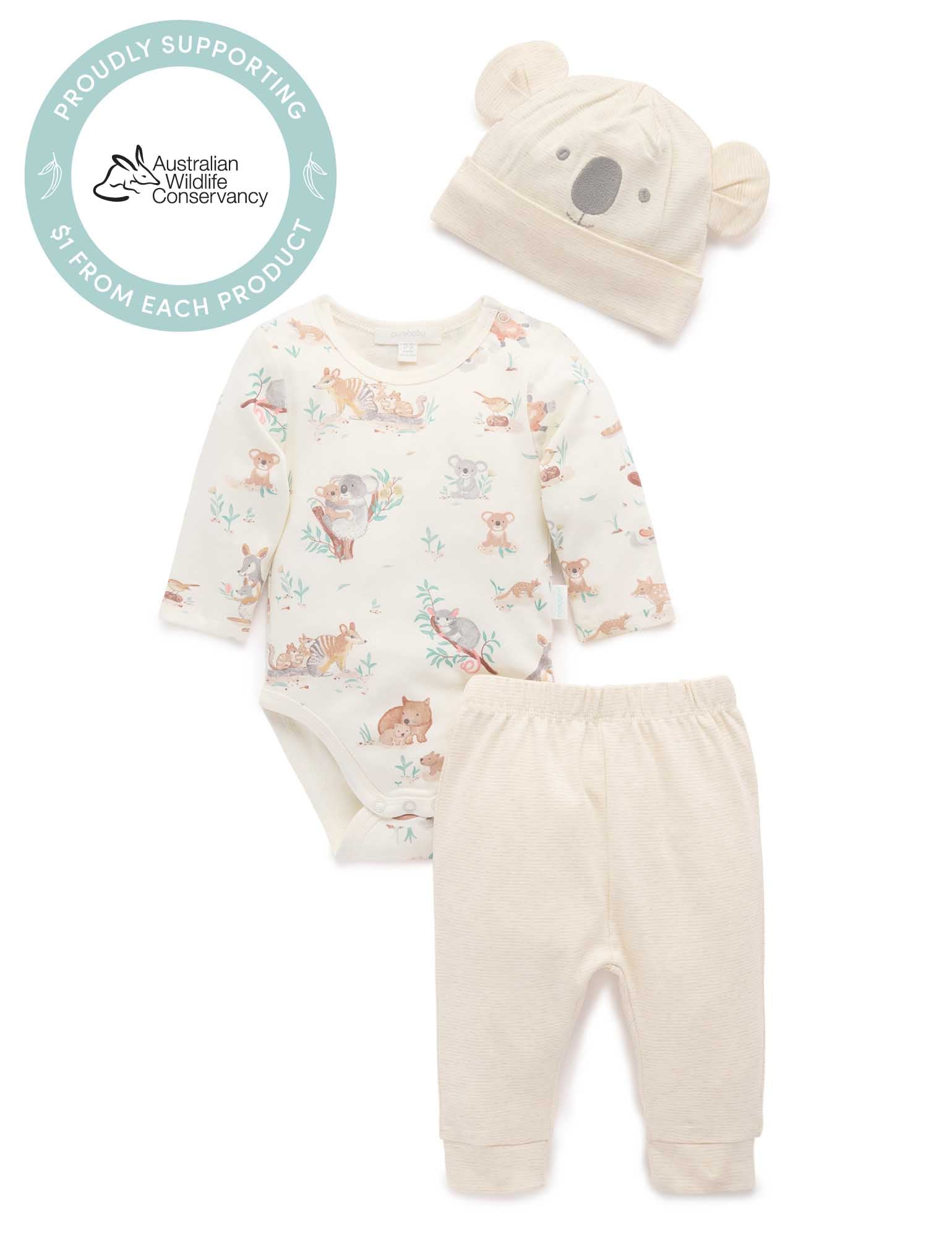 Bush Babies 3 Piece Set