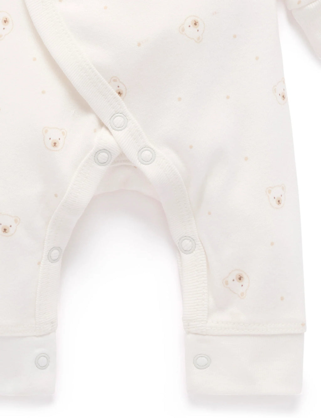 Premie Crossover LS Bodysuit Vanilla Bear