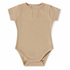 Pebble Short Sleeve Organic Bodysuit