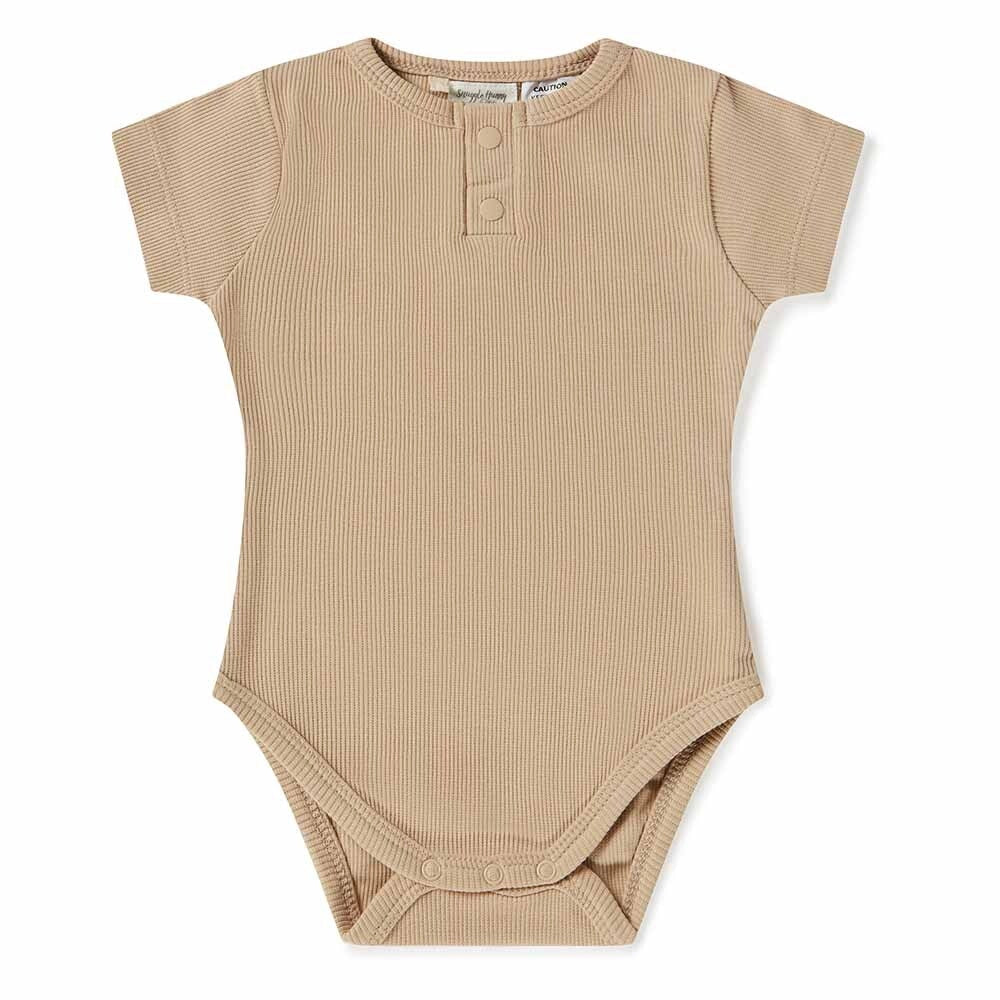 Pebble Short Sleeve Organic Bodysuit