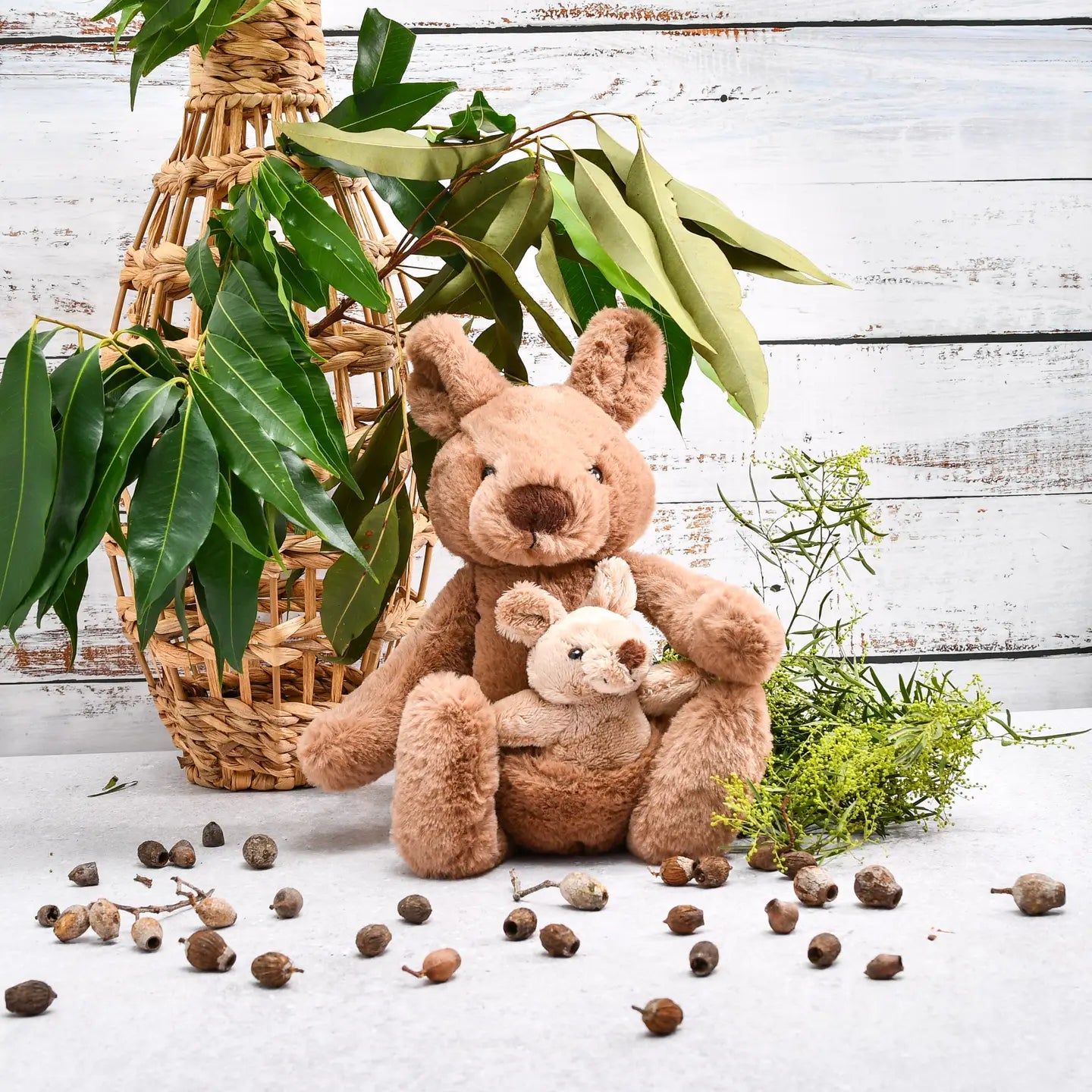 Koko the Kangaroo and Baby Jojo Soft Toy