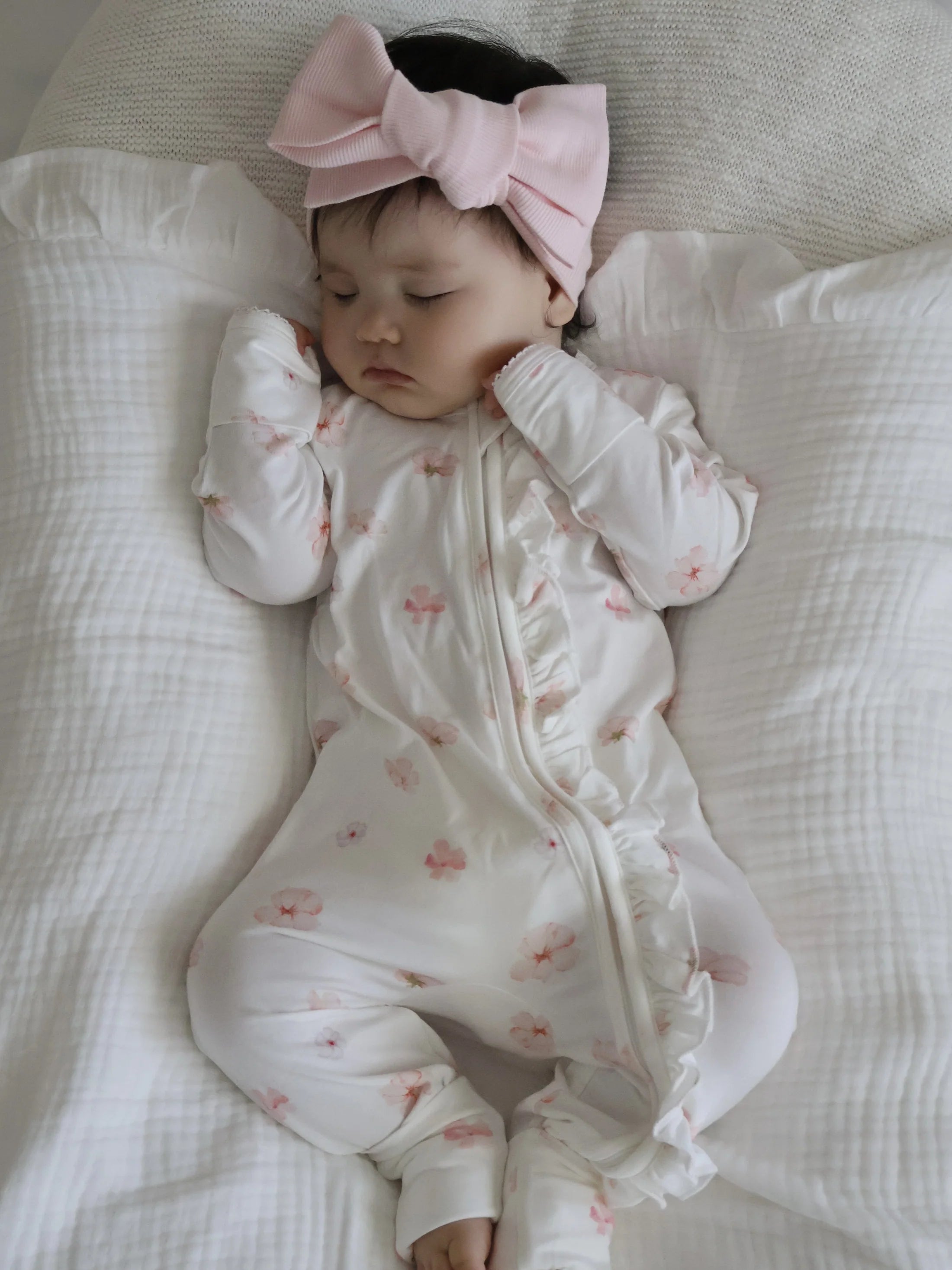 Bamboo/Organic Cotton Growsuit - Camelia Cottage
