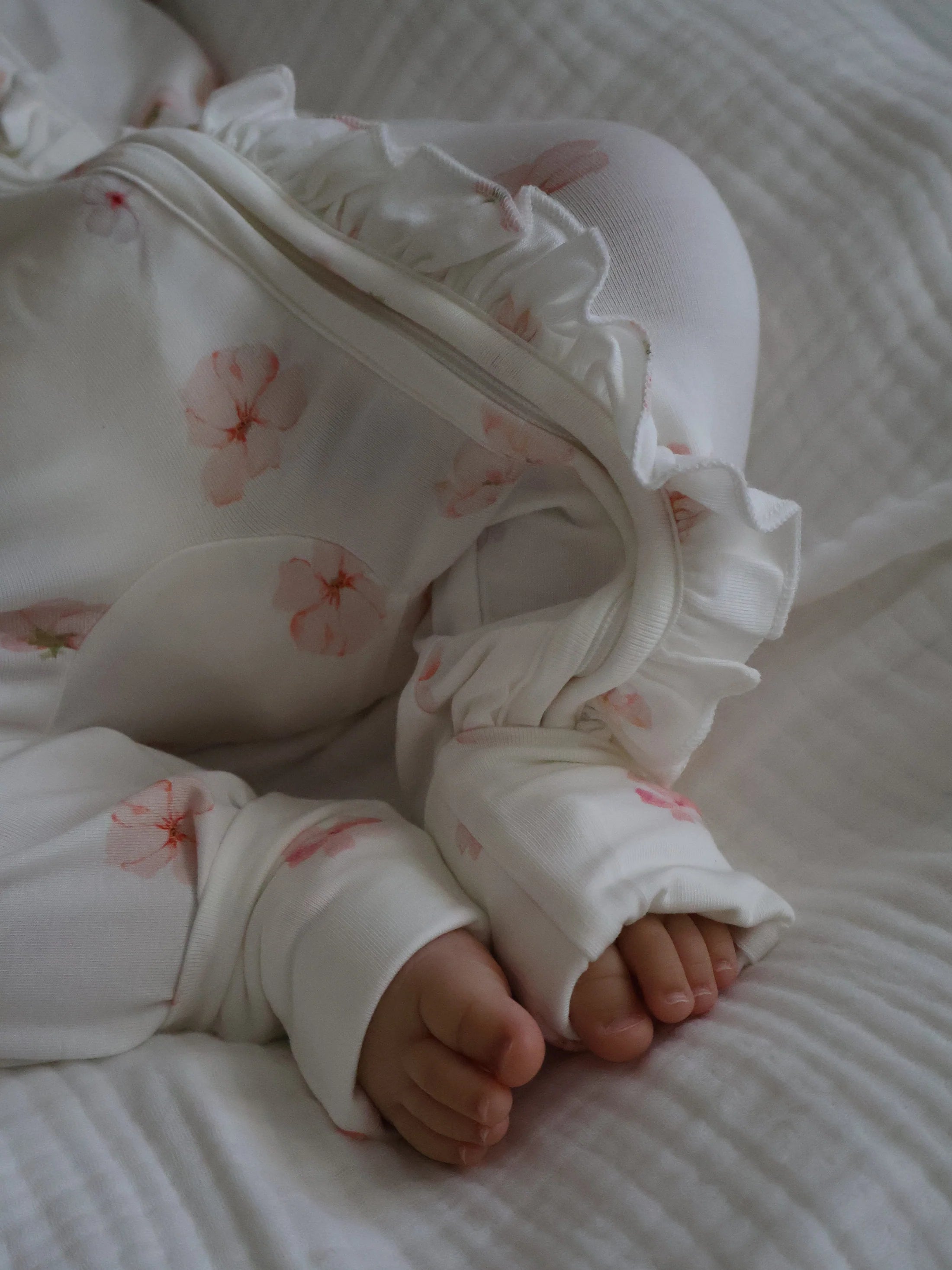 Bamboo/Organic Cotton Growsuit - Camelia Cottage